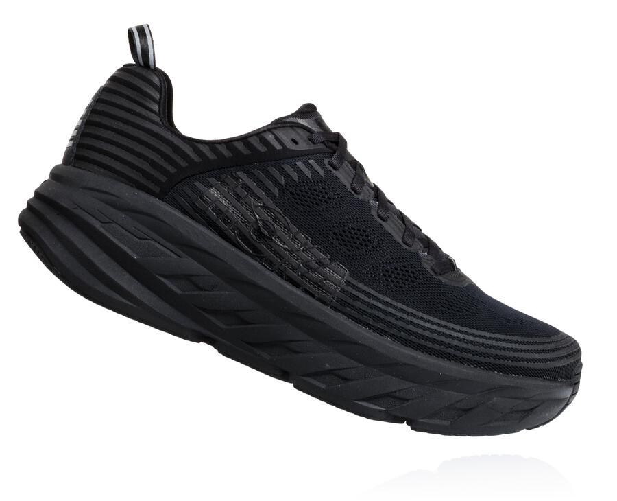 Hoka One One ランニングシューズ メンズ 黒 - Bondi 6 - NT0174598